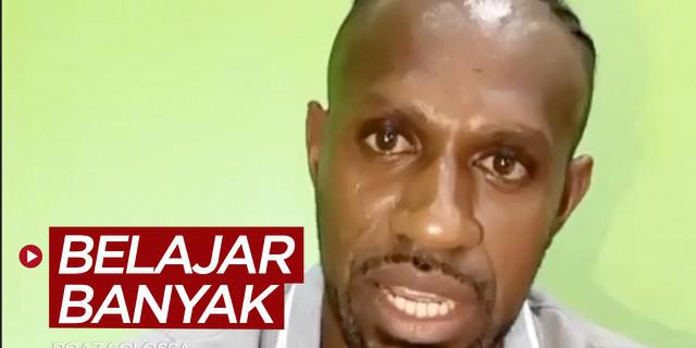 VIDEO: Bintang Persipura Jayapura, Boaz Solossa Belajar Banyak Hal dari Pandemi Covid-19