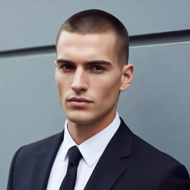 Model Cukur Rambut Pria Muka Panjang yang Bikin Proporsional (Image by Gemini AI)