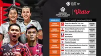 Saksikan Daihatsu Japan Open 2025, Live Streaming pada Babak 16 Besar di Vidio