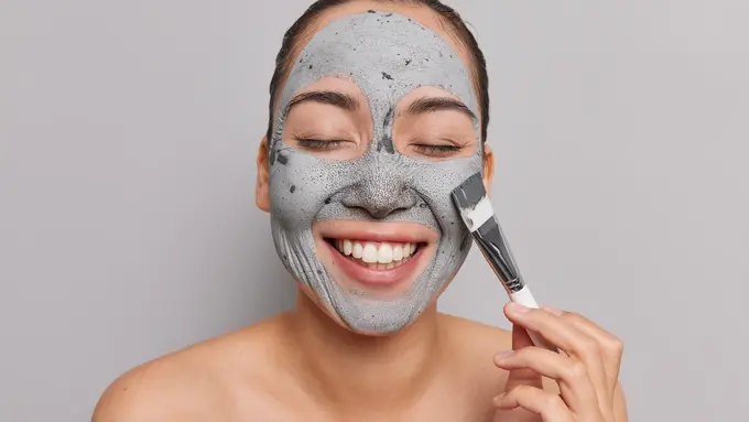 Pemakaian Masker Clay