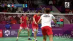 Ganda putra Indonesia, Fajar Alfian/Muhammad Rian Ardianto, berhasil menembus semifinal cabang olahraga bulutangkis Asian Games 2018.