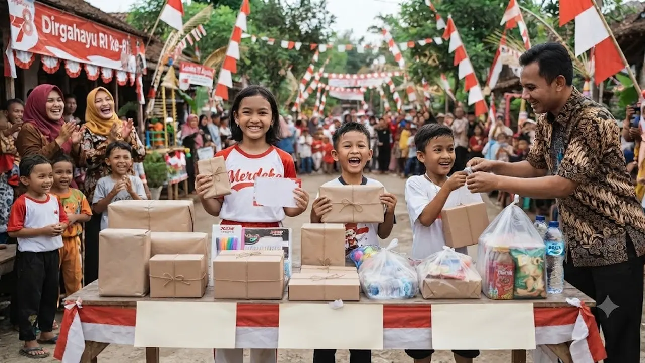 Hadiah Lomba 17 Agustus di Bawah Rp100 Ribu (AI Generated)