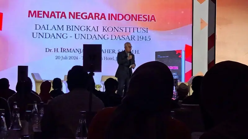 Penulis Buku Irmanjaya Thaher menyatakan bahwa rekonstruksi negara diperlukan untuk menghadapi situasi yang terus berubah menuju Indonesia Emas 2045.