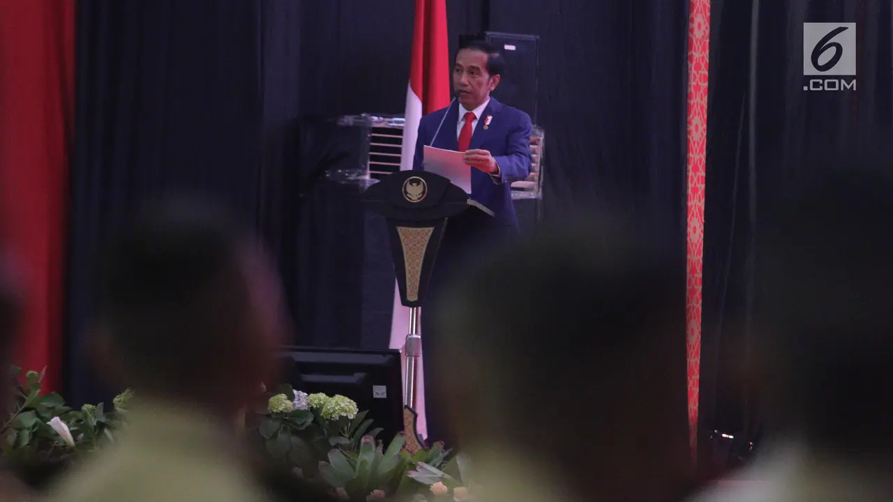 Presiden Jokowi Berikan Pembekalan kepada 437 Capaja TNI-Polri
