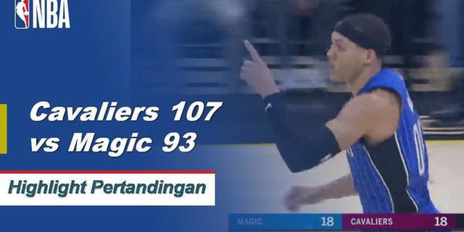 Cuplikan Pertandingan NBA : Cavaliers 107 vs Magic 93