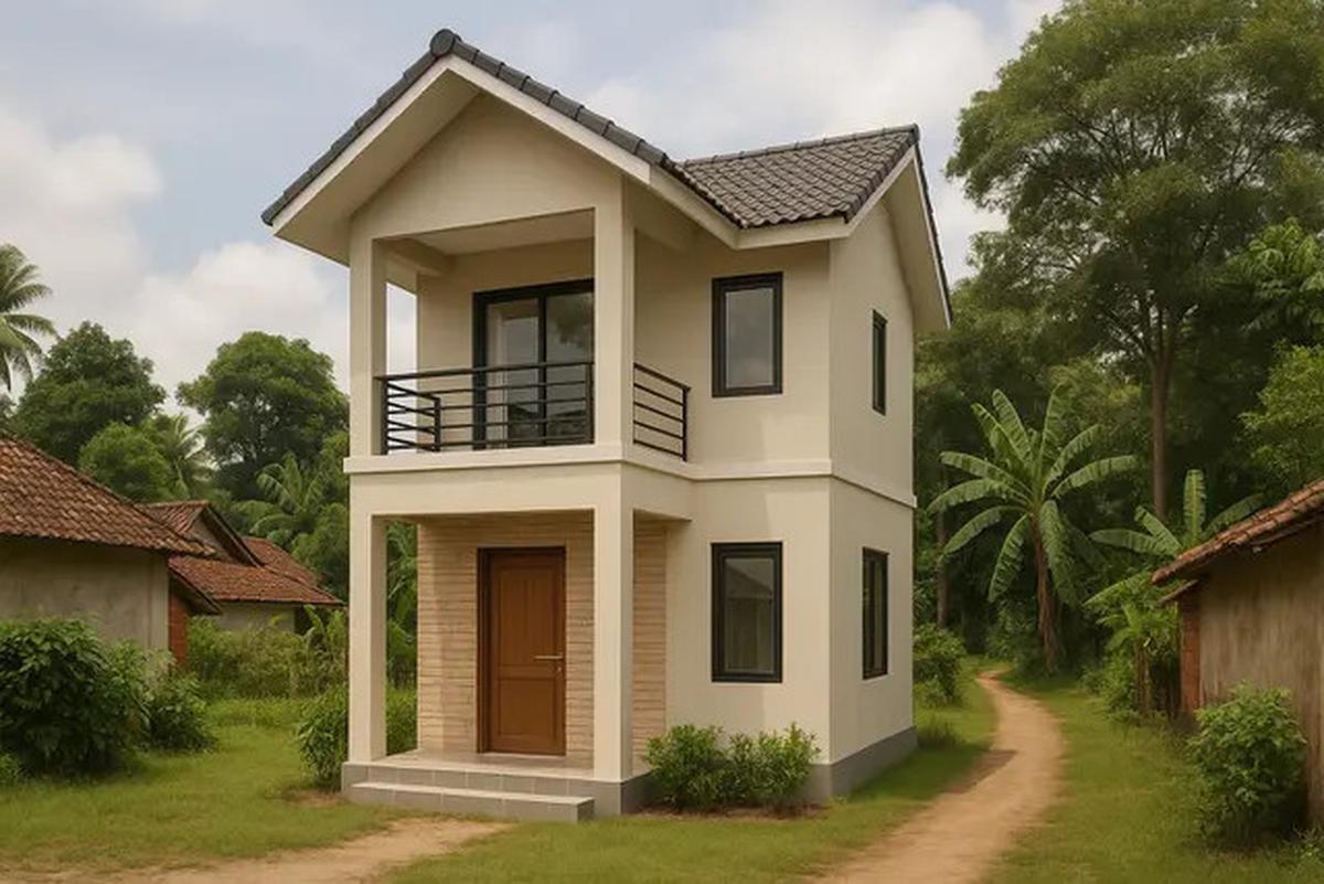 8 Model Rumah 6x9 di Kampung 2 Lantai yang Tampak Mewah Tapi Murah, Cocok untuk Keluarga Modern