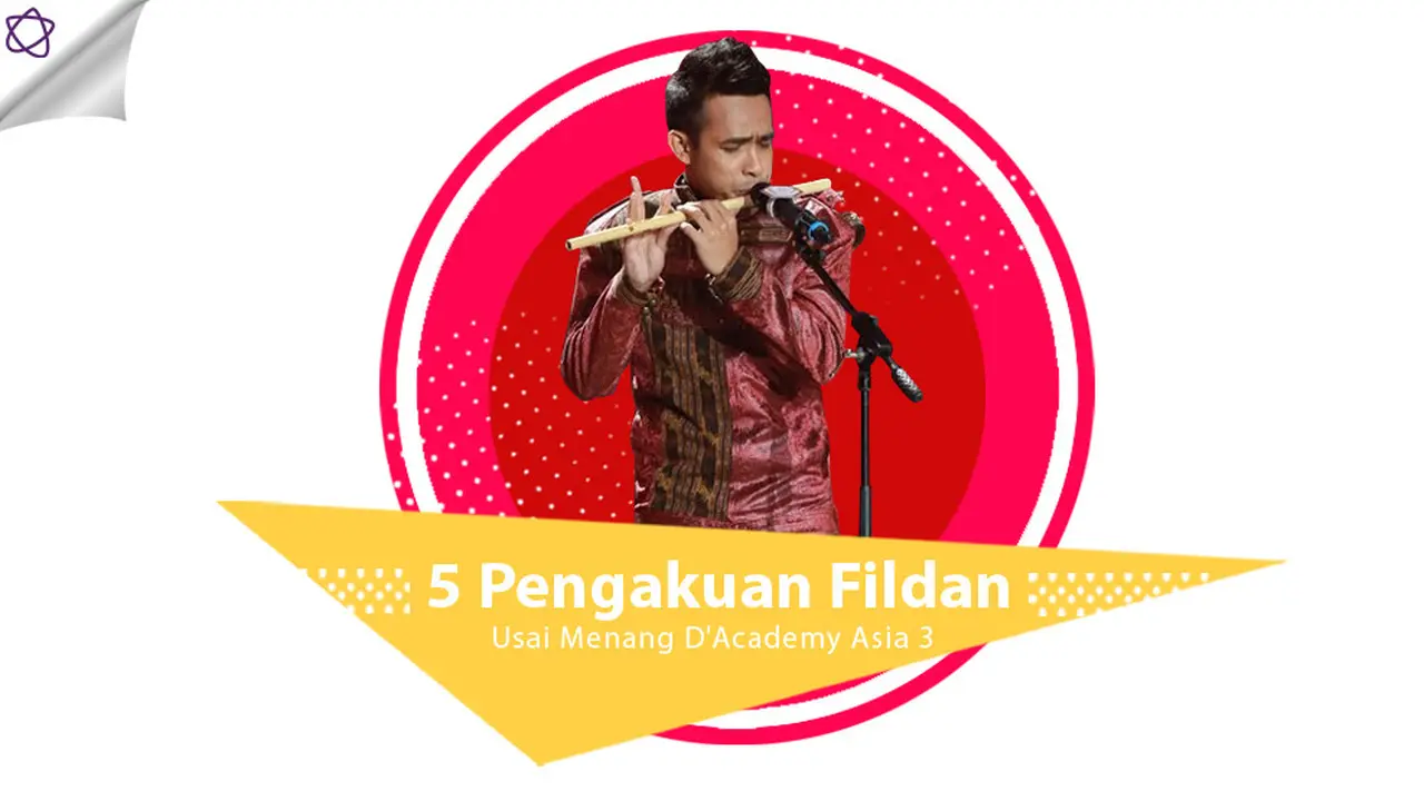 [Bintang] 5 Pengakuan Fildan Usai Menang D'Academy Asia 3