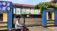 Salah satu sudut sekolah SMP Wira Buana yang berada di Pabuaran, Bojonggede, Kabupaten Bogor. (Liputan6.com/Dicky Agung Prihanto)