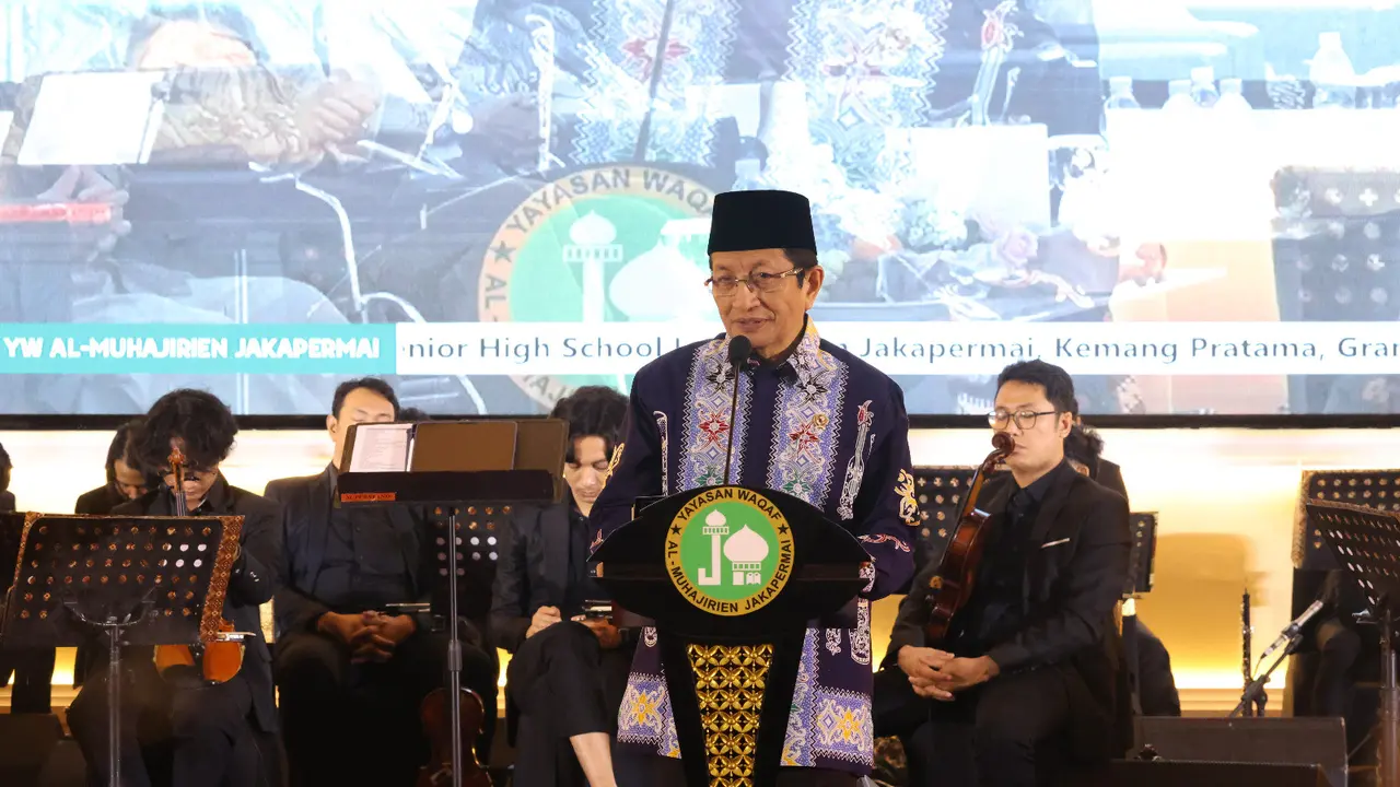 Menteri Agama atau Menag Nasaruddin Umar.