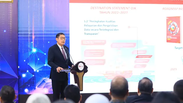 Peluncuran aplikasi pemanfaatan Big Data Analytics Pasar Modal (BDA PM) dengan nama OJK OSIDA PMDK. (Foto: Istimewa)