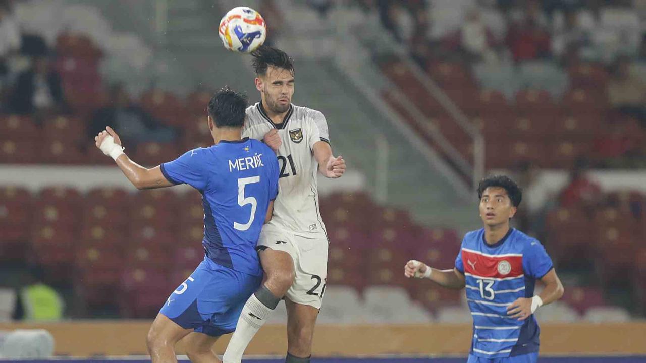 FOTO: Garuda Muda Menang Tipis atas Filipina, Tiket Semifinal Makin Dekat