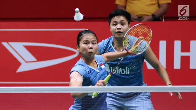 Greysia/Apriyani Melaju ke Semifinal Indonesia Masters 2018