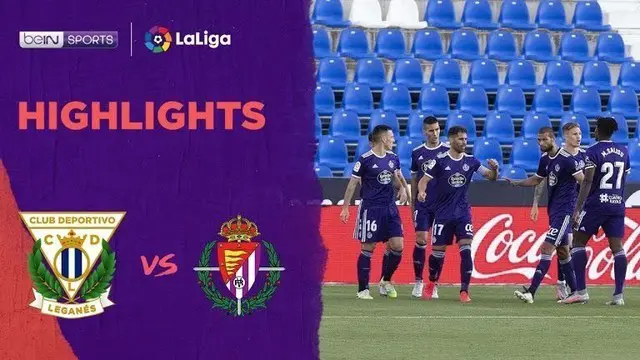 Berita video highlights La Liga 2019-2020 antara Leganes melawan Real Valladolid yang berakhir dengan skor 1-2, Minggu (14/6/2020).