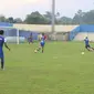 Latihan Persiba Balikpapan. Foto Abelda Gunawan