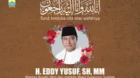 Mantan Bupati OKU dan Wakil Gubernur (Wagub) Sumsel Eddy Yusuf tutup usia (Dok. Kominfo Palembang / Nefri Inge)
