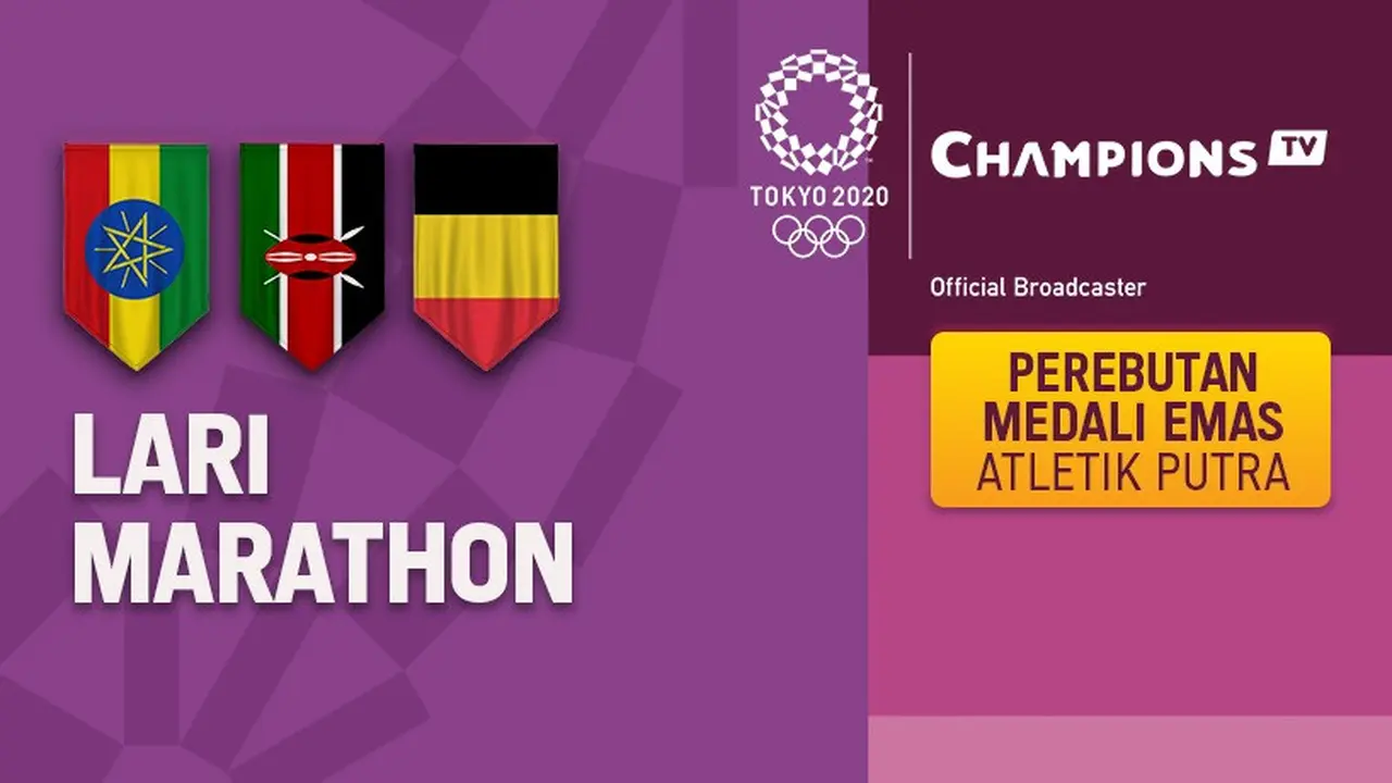 Banner Final Lari Marathon Olimpiade Tokyo 2020