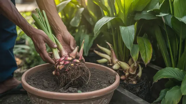 cara menanam lengkuas
