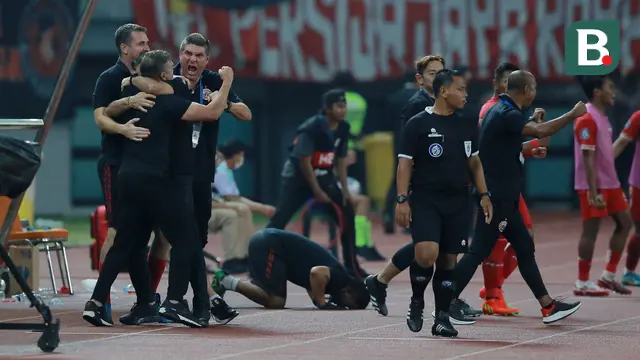 Foto: Ekspresi Raihan Tiga Poin Krusial Persija Jakarta atas Persita Tangerang di Pekan ke-6 BRI Liga 1