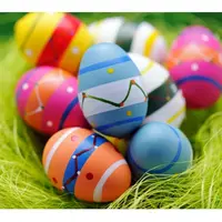 Ilustrasi Telur Paskah. (via. Patch)