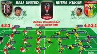 Bali United vs Mitra Kukar (Bola.com/Samsul Hadi)