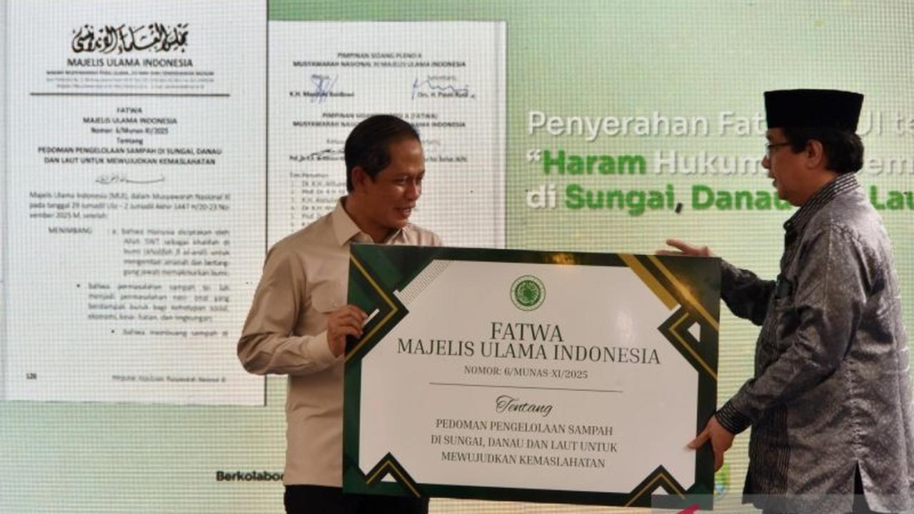 Menteri KLH/BPLH Apresiasi Fatwa MUI Haramkan Buang Sampah ke Laut