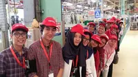 Kegiatan Campus CJ Edutrip Liputan6.com bersama Toyota. Liputan6.com/Sulistyo Hadi