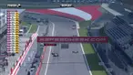 Insiden tabrakan mengenaskan di garis finis balapan Formula Renault di sirkuit Spielberg Austria.