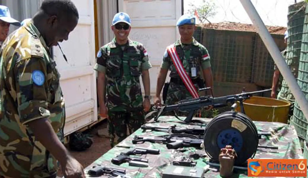 Citizen6, Kongo: Tim ORI dari Markas Besar Monusco melakukan misi PBB di Kongo. (Pengirim: Badarudin Bakri Badar)
