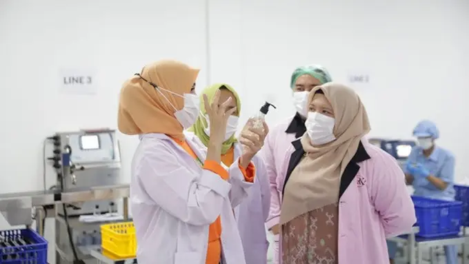 Dukung Produk Kosmetik Lokal, Istri Wakil Walikota Bogor Yantie Dedie Rachim Kunjungi Maklon Athena