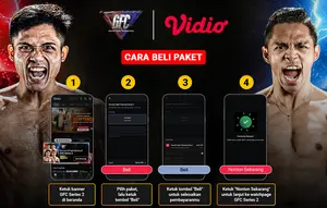 Live Streaming GFC 2: Pertarungan Penuh Gengsi Hanya di Vidio