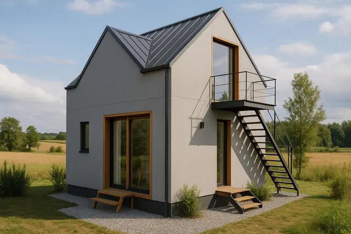 7 Inspirasi Desain Rumah Mungil Minimalis Modern di Pedesaan, Estetik dan Fungsional