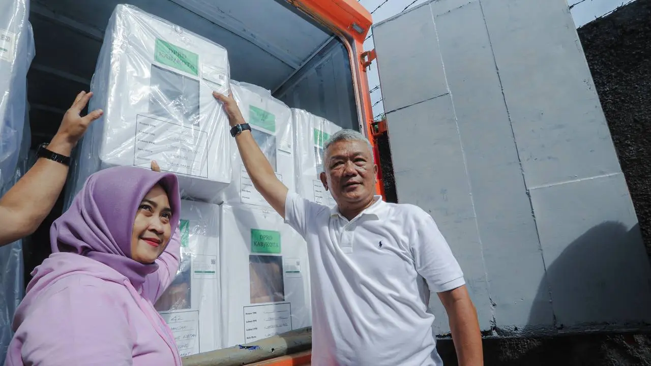 logistik pemilu 2024 Kota Bandung