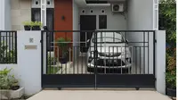9 Model Pagar Besi Lipat Dua Daun untuk Carport Kecil, Fungsional dan Elegan