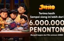 Film Animasi Jumbo Tembus 6 Juta Penonton,  Jadi yang Terlaris di 2025