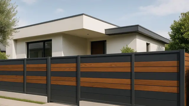 Model Pagar Lisplang untuk Rumah Minimalis