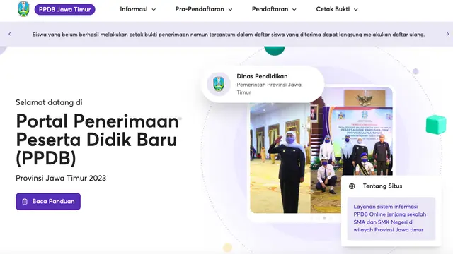 PPDB Jatim 2023 SMA