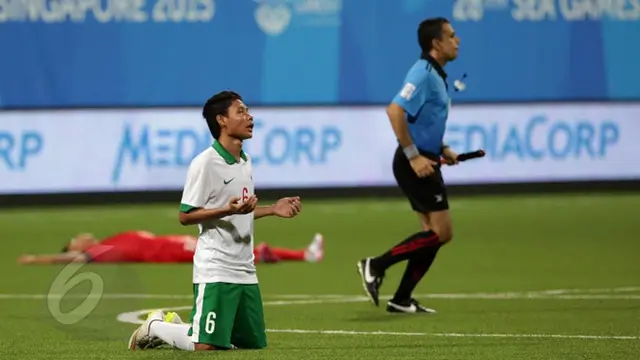 SEA Games 2015: Singapura U-23 vs Indonesia U-23