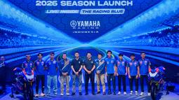 Kekuatan Yamaha musim ini tidak main-main karena diperkuat oleh nama-nama besar yang sudah teruji di lintasan balap Tanah Air. (Dok Yamaha Indonesia)