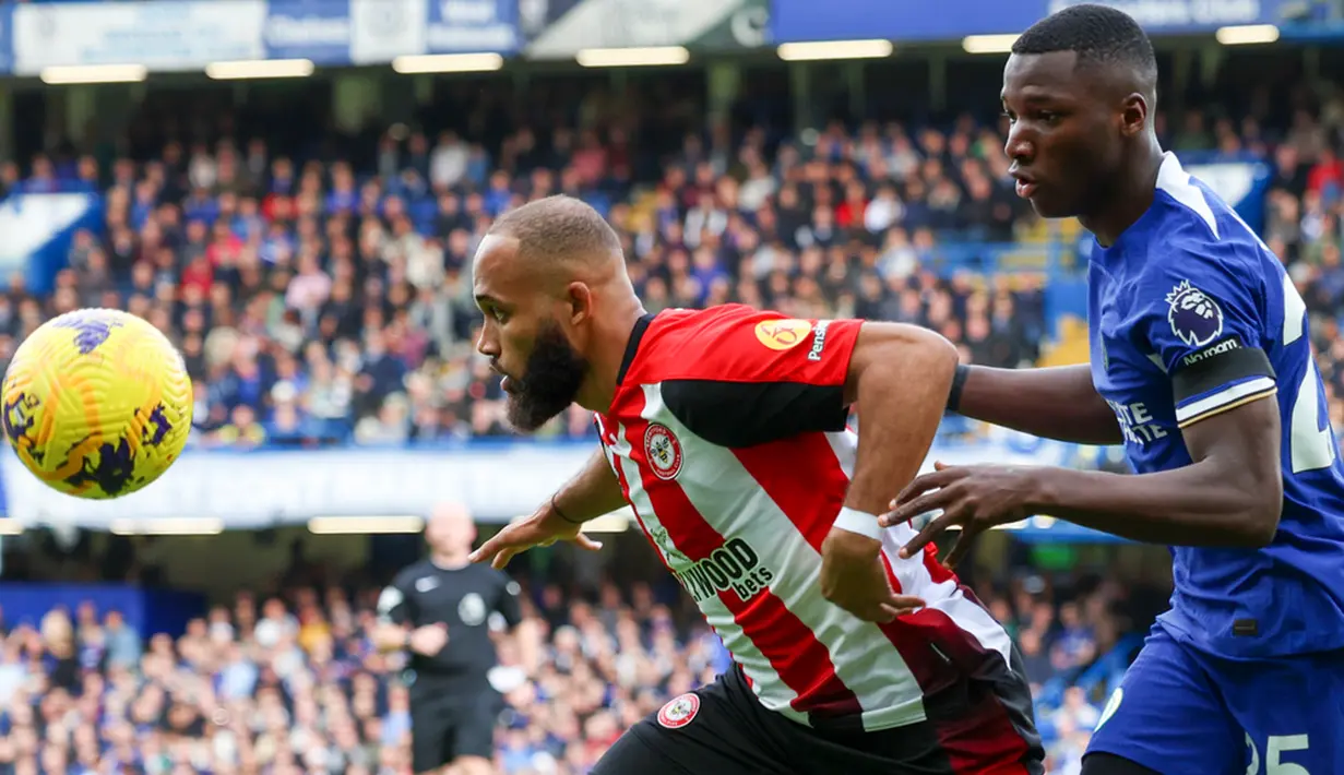 Chelsea akan coba bangkit pada partai berikut. Repotnya, duel selanjutnya terbilang sulit. Mereka dijadwalkan menantang pimpinan klasemen sementara Tottenham Hotspur, Selasa (7/11/2023) dini hari WIB. (AP Photo/Ian Walton)