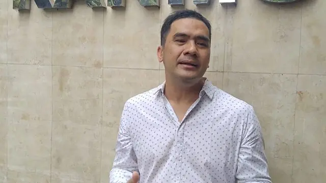 Saipul Jamil mendatangi Polda Metro Jaya, Senin (18/9/2023)