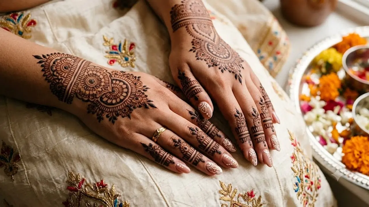 Henna Nail Art