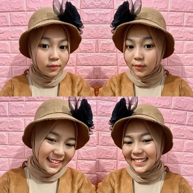 Potret Selfi LIDA pakai hijab