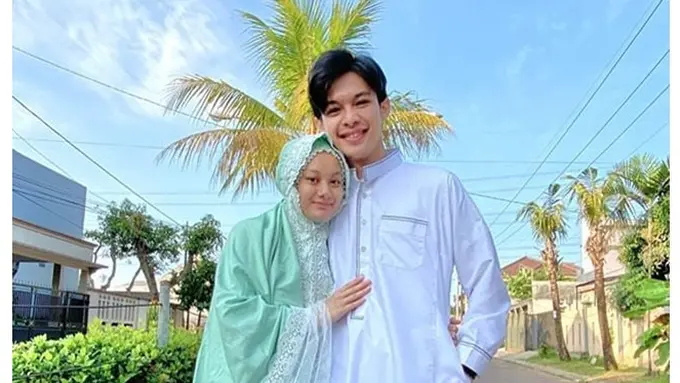 6 Momen Dinda Hauw & Rey Mbayang saat Idul Adha, Lebaran Pertama Jadi Suami Istri