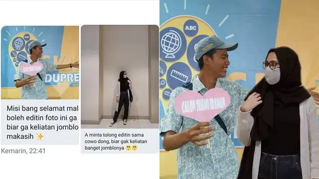 6 Editan Foto Netizen Jomblo Ingin Punya Pacar Ini Kocak Banget