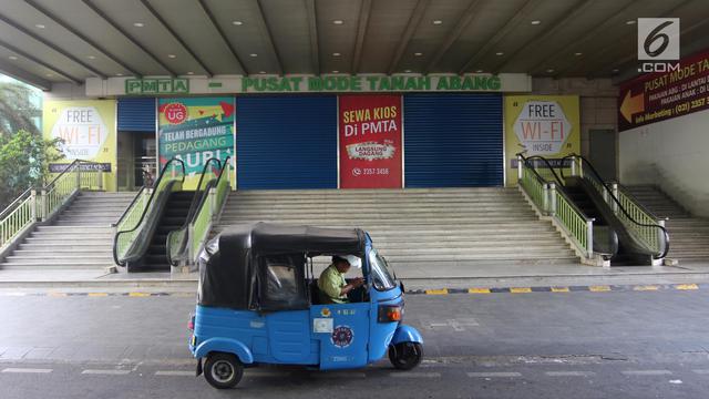 Libur Lebaran, Pasar Tanah Abang Tutup 10 Hari