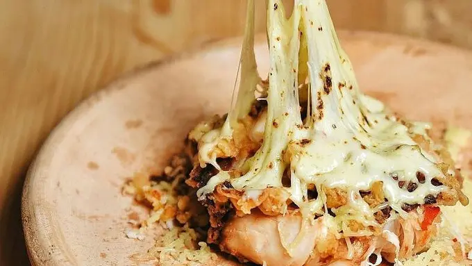 [Bintang] Ayam geprek mozzarella