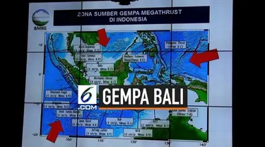 Gempa besar Magnitudo 5,8 di Bali terasa hingga kawasan luar pulau Bali. BMKG mencatat gempa tersebut diikuti 9 kali aktivitas gempa susulan.