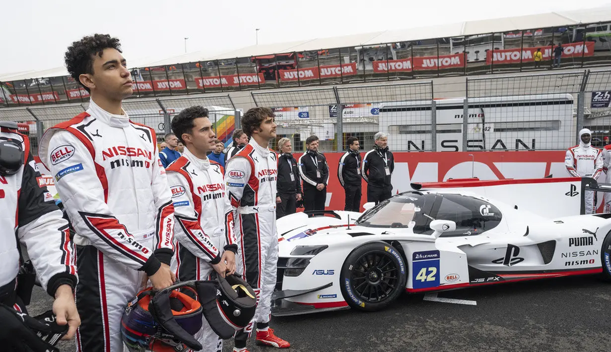 <p>Film ini telah ditayangkan untuk pertama kalinya di Circuit de Spa-Francorchamps di Belgia pada 30 Juli 2023 dan direncanakan akan dirilis secara global pada 25 Agustus 2023 mendatang oleh Sony Pictures Releasing. Sementara di Indonesia, film ini bakal tayang mulai 9 Agustus 2023. (Gordon Timpen/Sony Pictures via AP)</p>