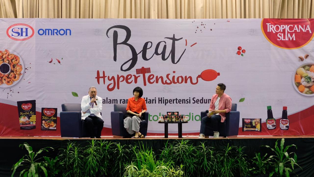 Tropicana Slim gelar edukasi dan pemeriksaan kesehatan massal untuk masyarakat di Hari Hipetensi Sedunia 2023