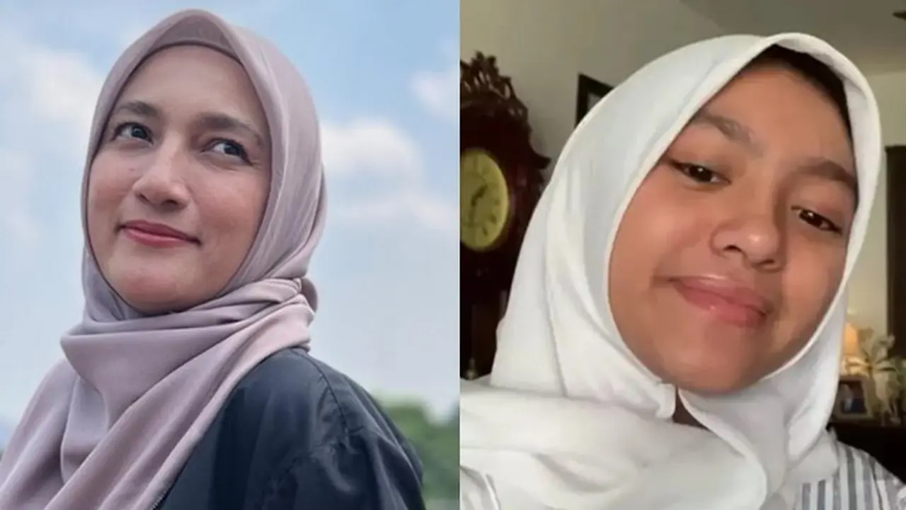 6 Potret Sarah Amalia dan Alleia Saat Pakai Hijab, Sama-Sama Tampak Anggun
